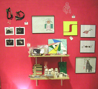 Wall from Art Star Pop Up at Plush Gallery Art Gallery Dallas TX | Art Markets by Teresa O'Connor of Hello Lucky