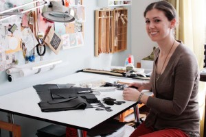 Sarah Mandell aka Once Again Sam Etsy Shop Owner Maker of Felt Art Terrarium Yarn Art Jewelry Maker