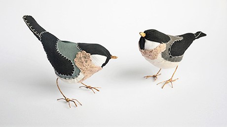 Lauren Porter Birds | Handmade British Art | Contemporary Textile Art