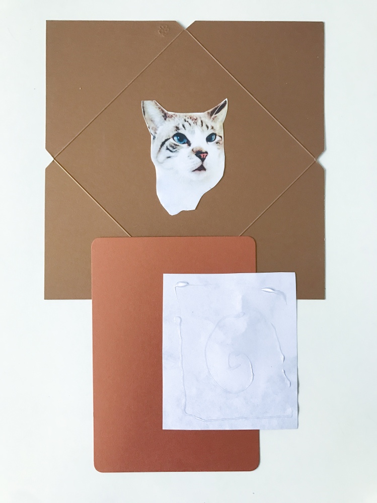 #shop glue the back to make halloween themed cat cards pop shop america