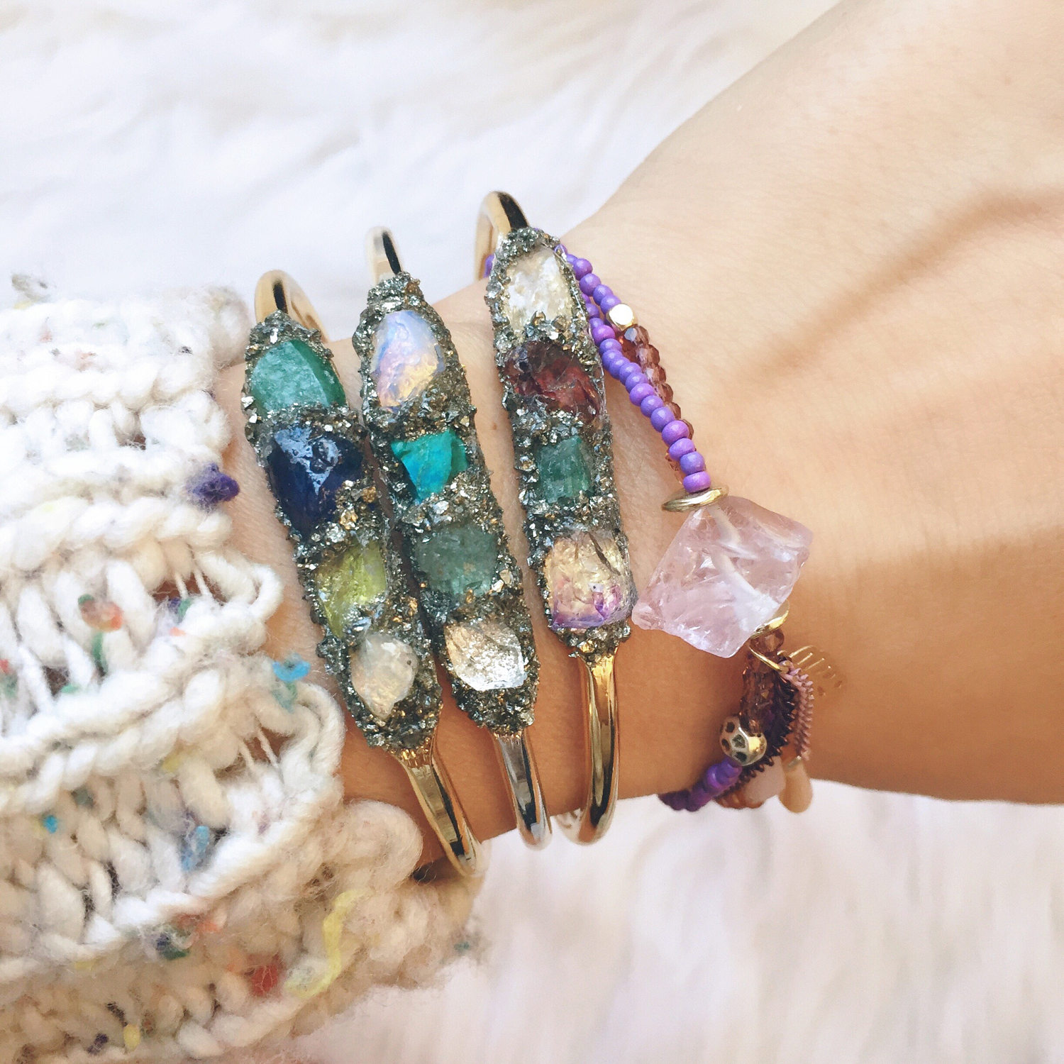 lea spirit gemstone bracelets pop shop america blog