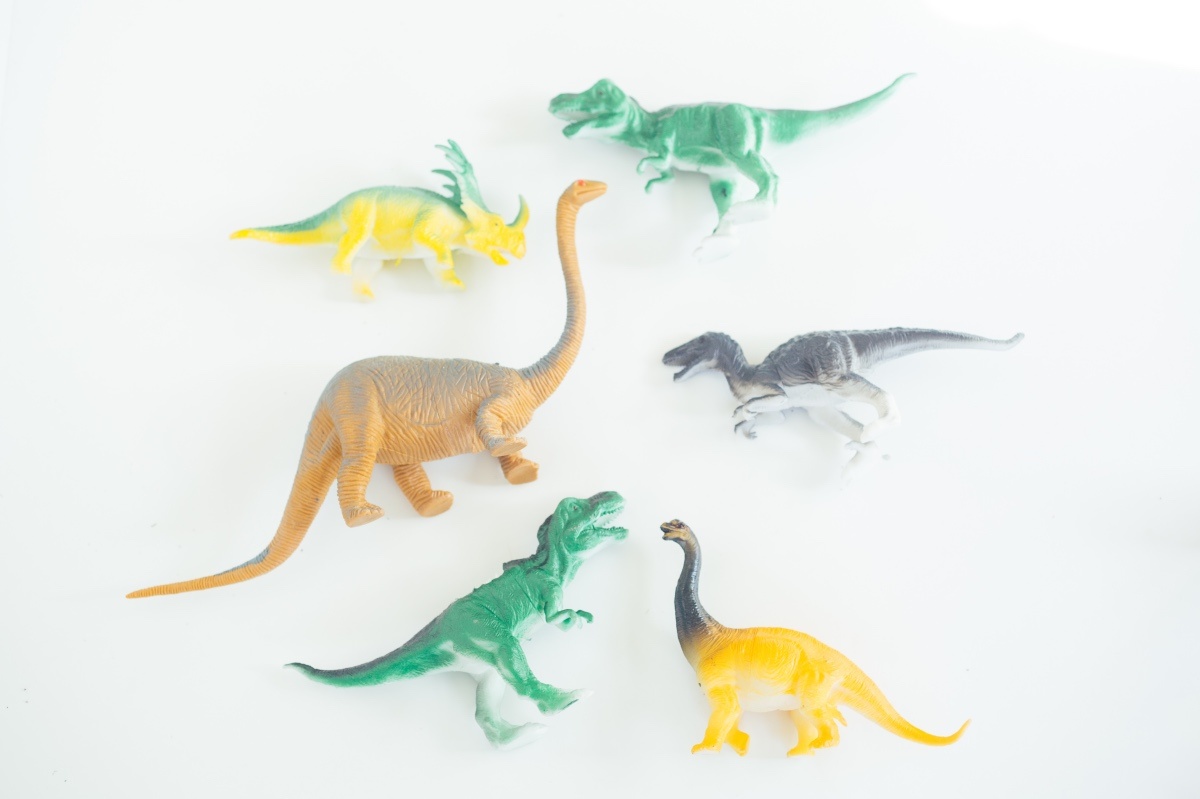 dinosaur toys to make gilded dinosaur planters pop shop america