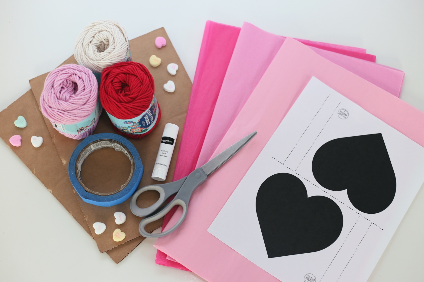 DIY Mini Heart Piñata (Craft in Style Freebie Kit)