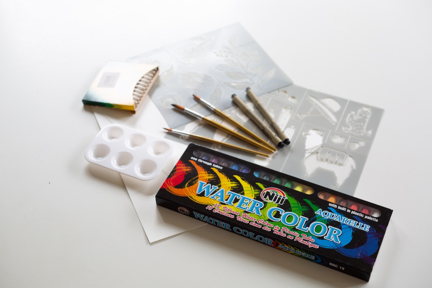 what's inside your watercolor craft in style arts and crafts subscription box