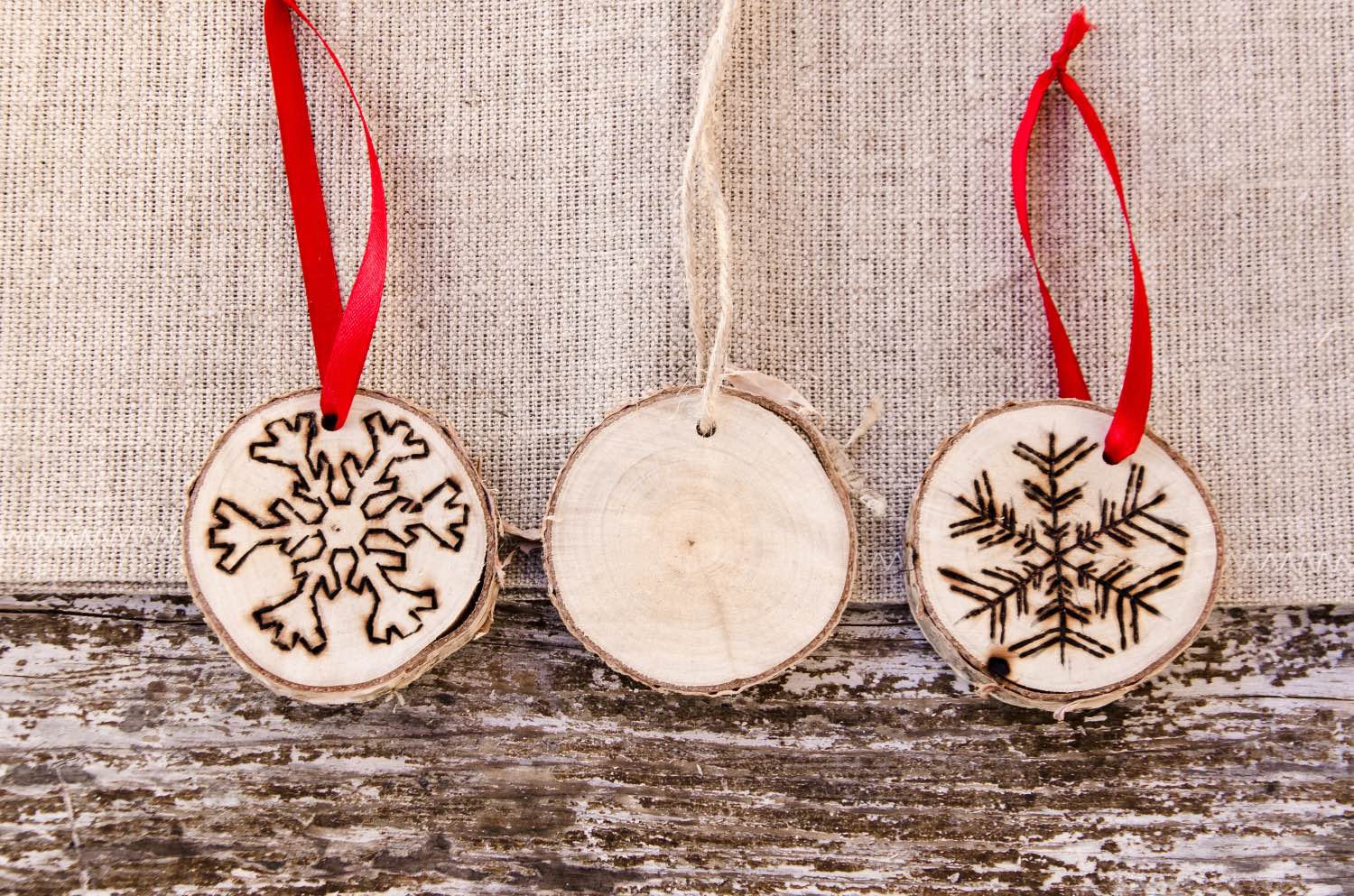 wood burned holiday ornaments diy for craft in style