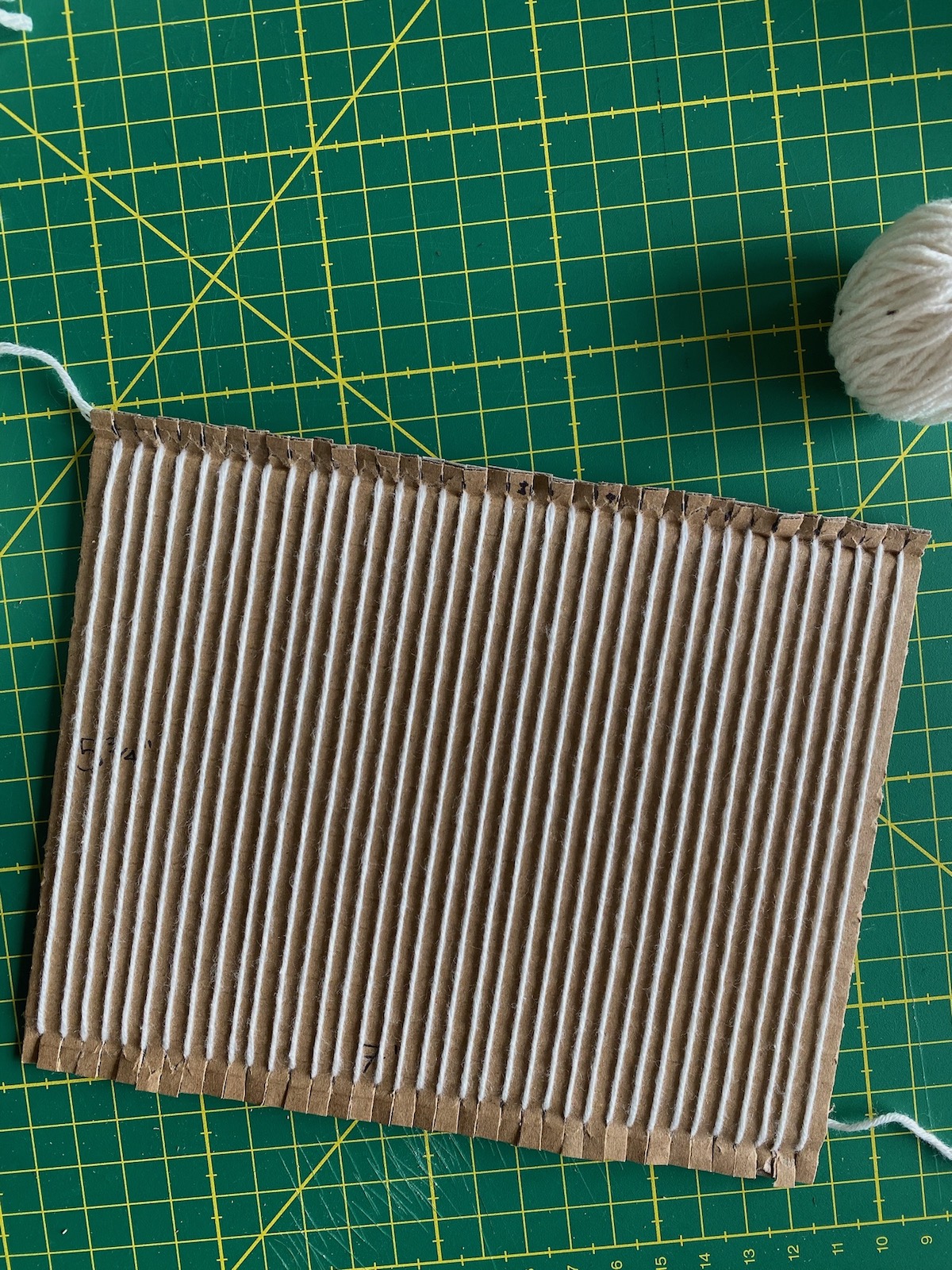 DIY Confetti Weaving