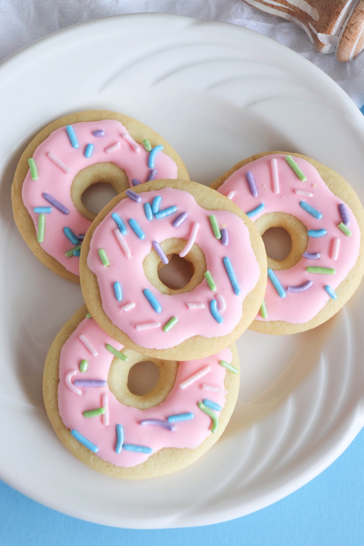 how to make donut decorated cookies tutorial