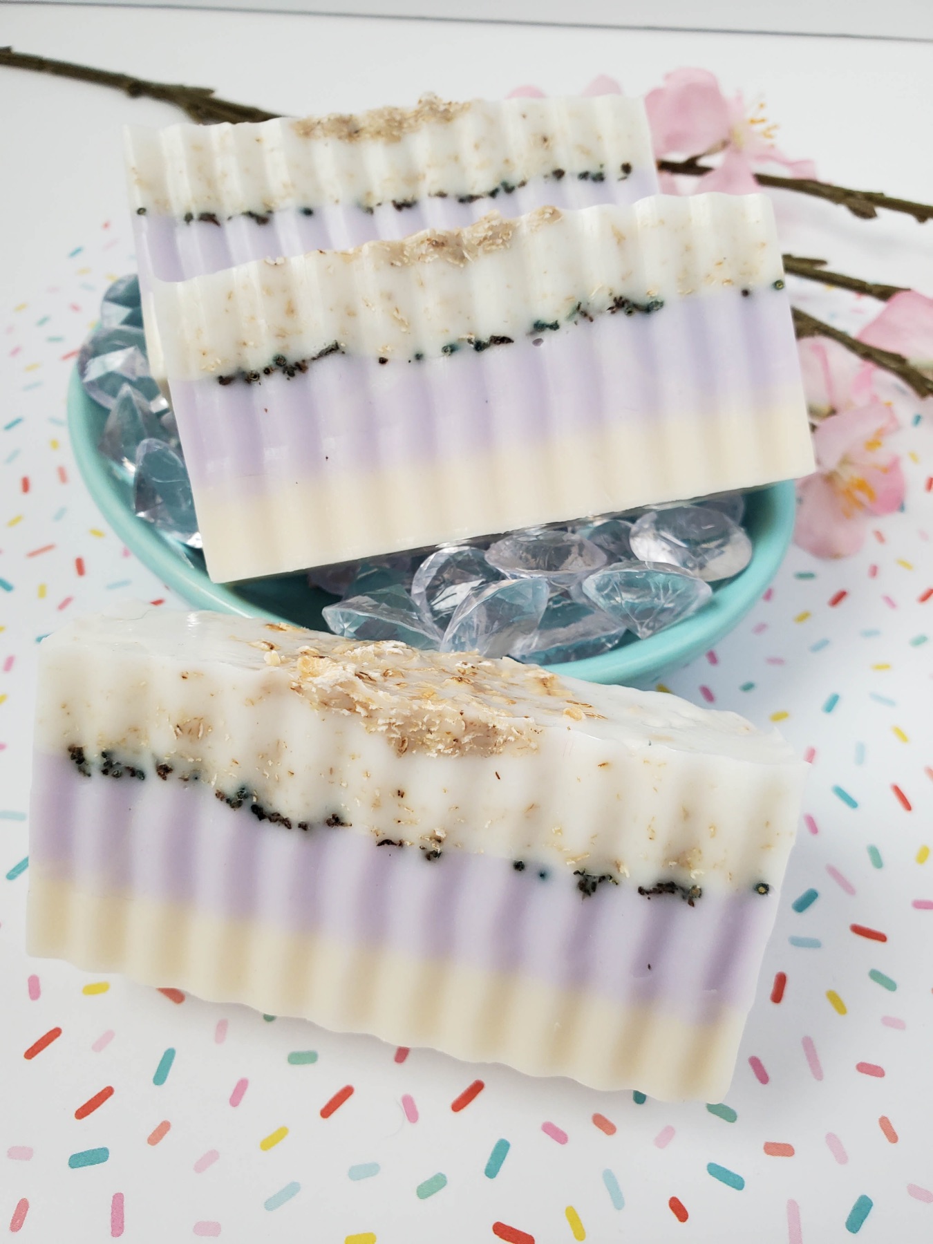 how to make goats milk soap with honey oats and lavender