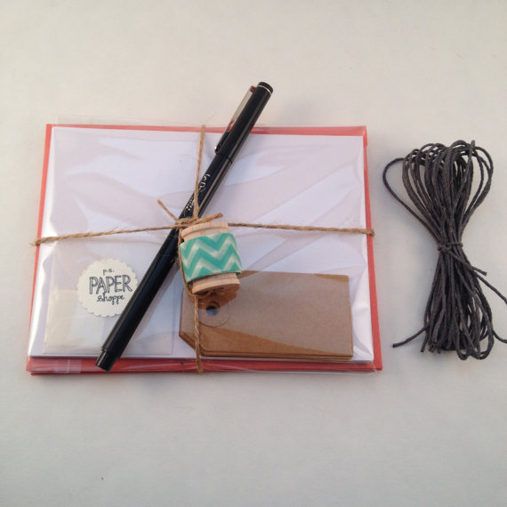 Handmade Stationery Kit by PS Paper Shoppe Pop Shop America