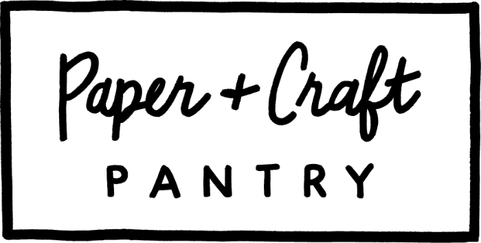 Paper + Craft Pantry sign