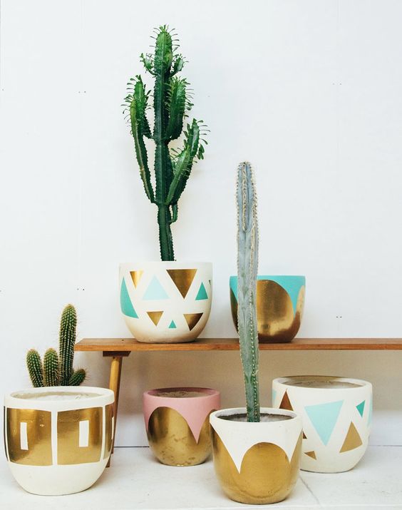 stylish planters by pop and scott