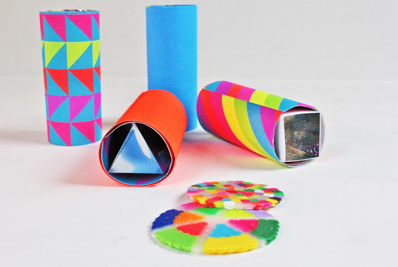 How to Make Your Own kaleidoscope and STEAM DIY's from the Pop Shop blog