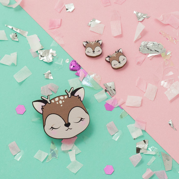 lux cups kawaii cat earrings at pop shop houston craft show