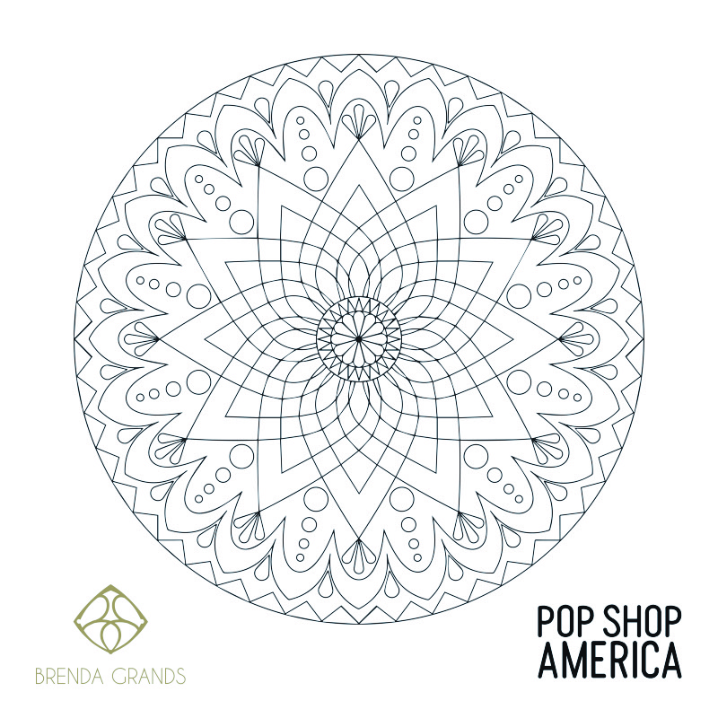 Free Printable Mandala Coloring Poster - Giant Wall Posters To Color