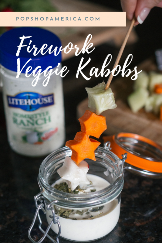 easy firework veggie kabobs recipe pop shop america