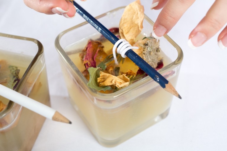 Make these Terrarium Candles