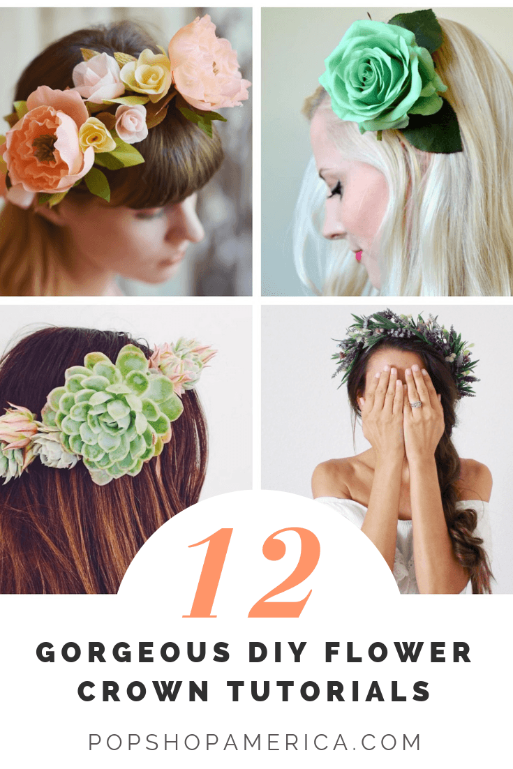 The 12 Most Gorgeous Flower Crown DIYs