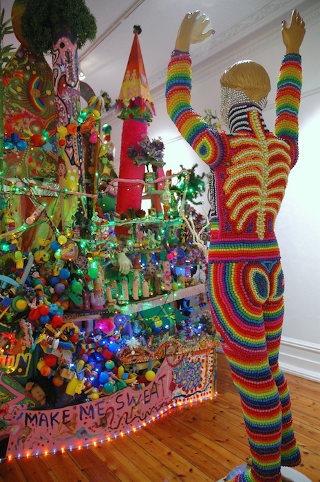 Paul Yore Art EVERYTHING IS FUCKED installation 2013