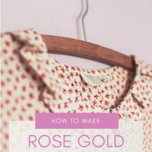 How to make simple DIY rose gold hangers tutorial featured image (1)