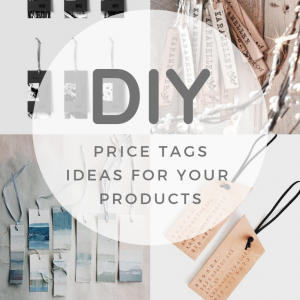 diy price tag ideas for a professional craft business