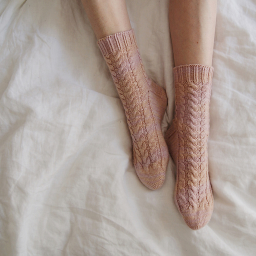 Best knitting projects: the braided Rose Hip socks