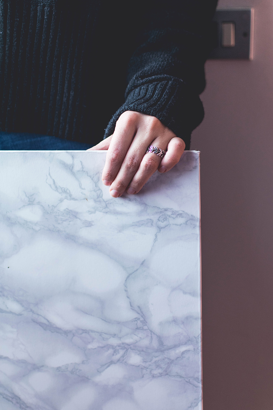 Details of marble DIY photography background