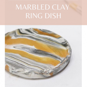 How to Make a Marbled Clay Ring Dish Pop Shop America