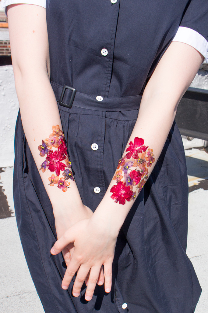 flower temporary tattoos pop shop america