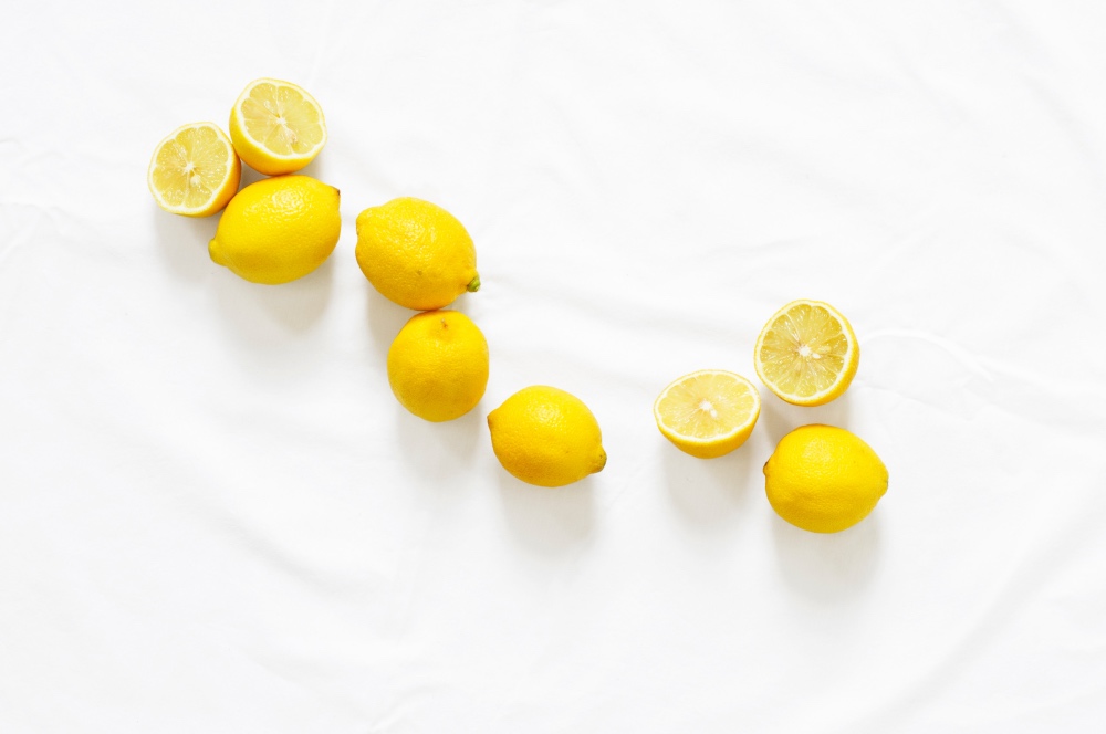 fresh lemons for the summer sun lemon thyme cocktail