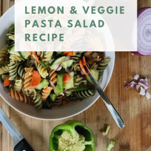 lemon and veggie pasta salad recipe pop shop america