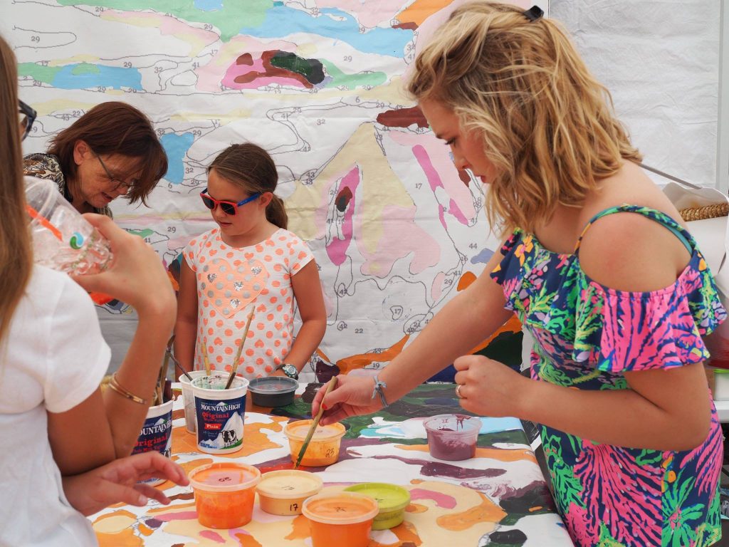 open studios painting party at firefly festival boulder