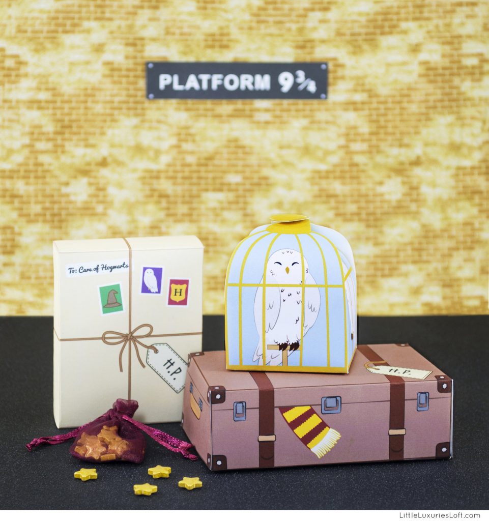 harry potter printable gift boxes