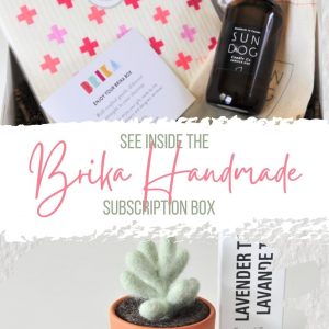 Take a look at our Brika Handmade Subscription Box