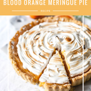 blood orange meringue pie recipe pinterest