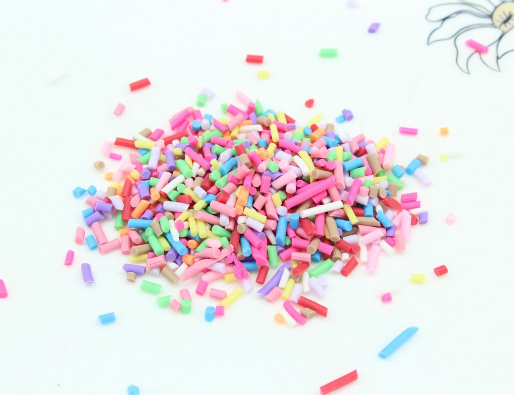 fake sprinkles for the perfect sprinkle lip