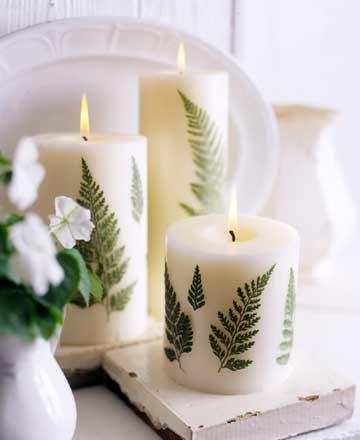fern leaf candle tutorial pop shop america