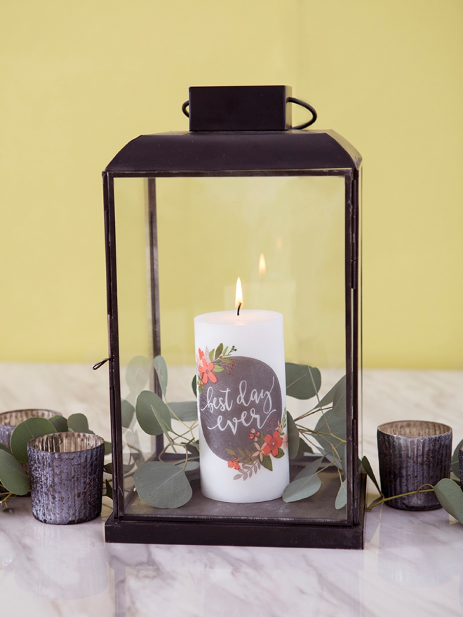 printed paper candle diy pop shop america