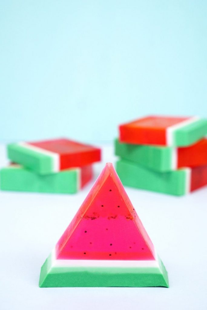 Cute-Watermelon-Soaps-Quick-and-Easy-DIY-Craft-Project