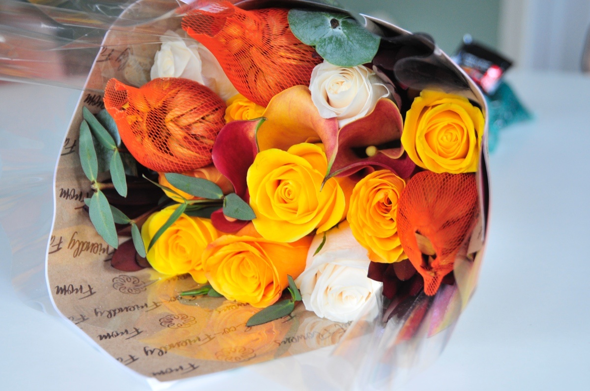 details of shipped to your door bouquet by enjoy flowers