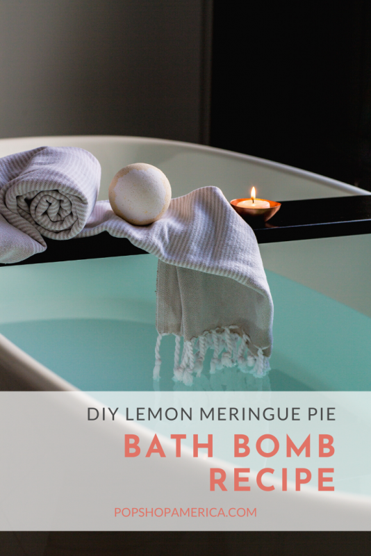 lemon meringue pie bath bomb recipe pop shop america