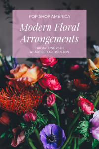 modern floral arrangements pop shop america craft classes