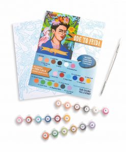 frida kahlo paint by numbers kit