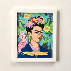 frida kahlo paint by numbers paint set