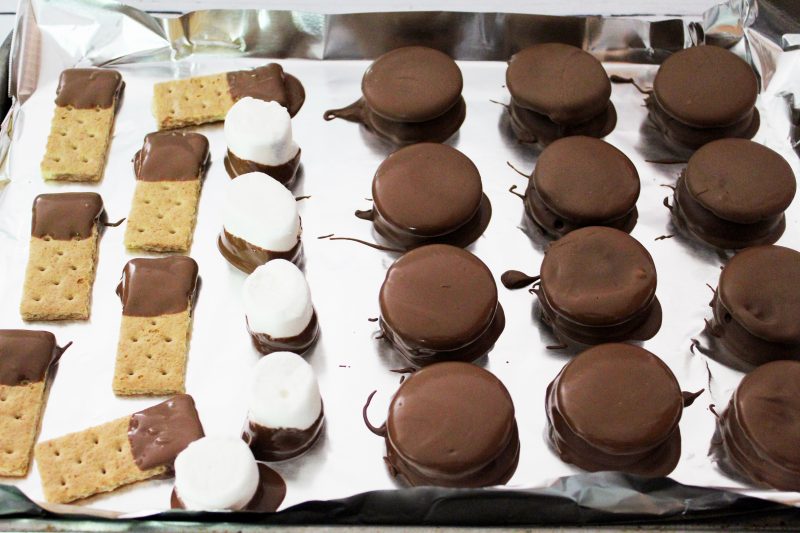 dipped oreos and other marshmallows