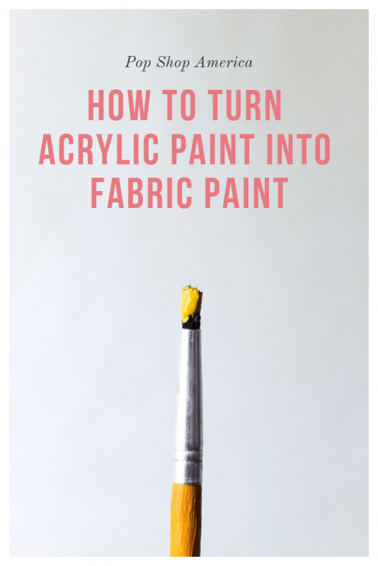 feature how to turn acrylic paint into fabric paint diy tutorial