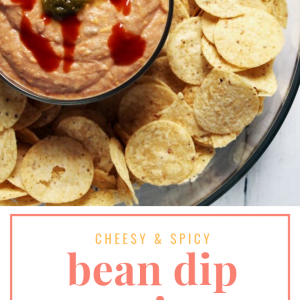 Cheesy & Spicy Bean Dip Recipe Pop Shop America