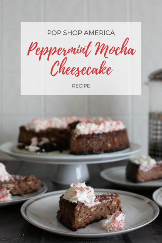 peppermint mocha cheesecake recipe pop shop america