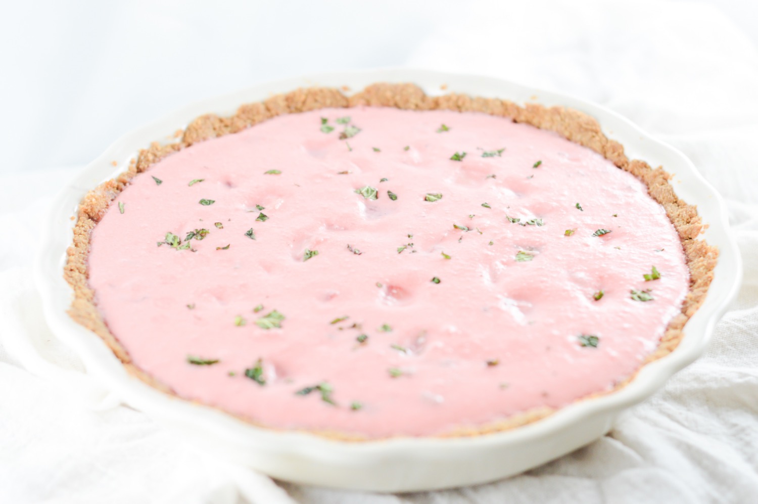 strawberry cream pie filled to be chilled recipe tutorial