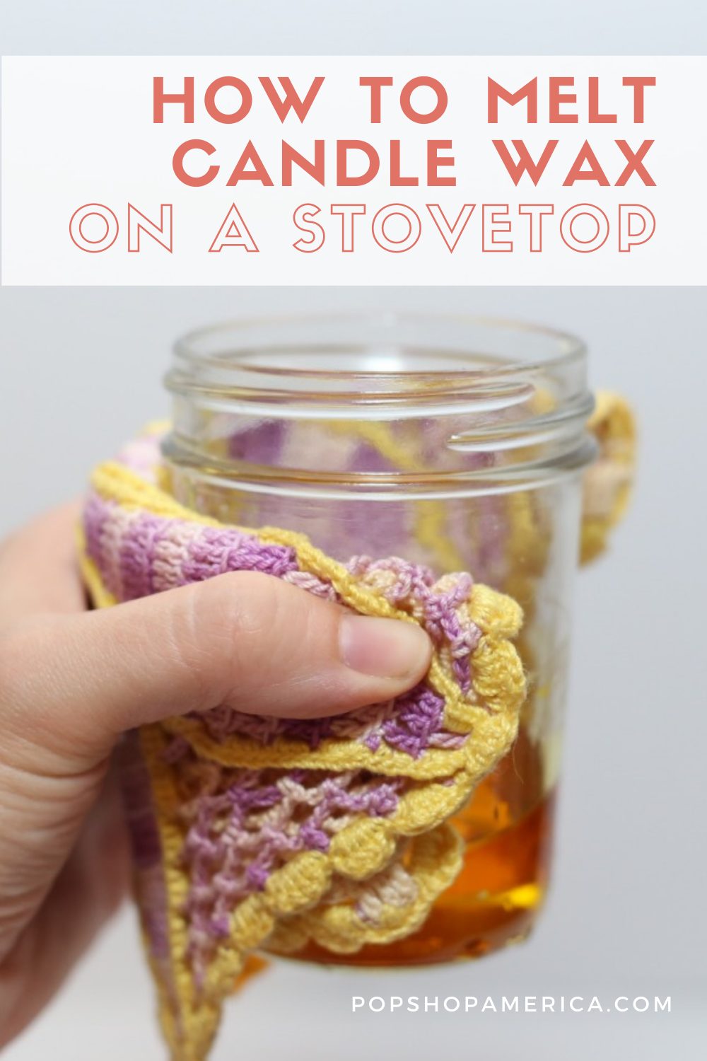 How to Melt Candle Wax Without a Wax Pourer