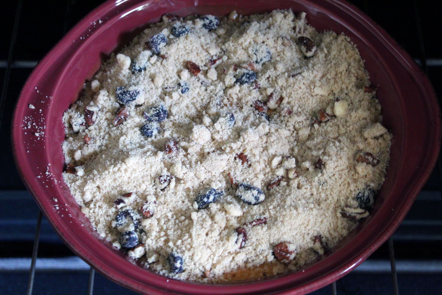 top pumpkin crumble with cranberry streusel 1
